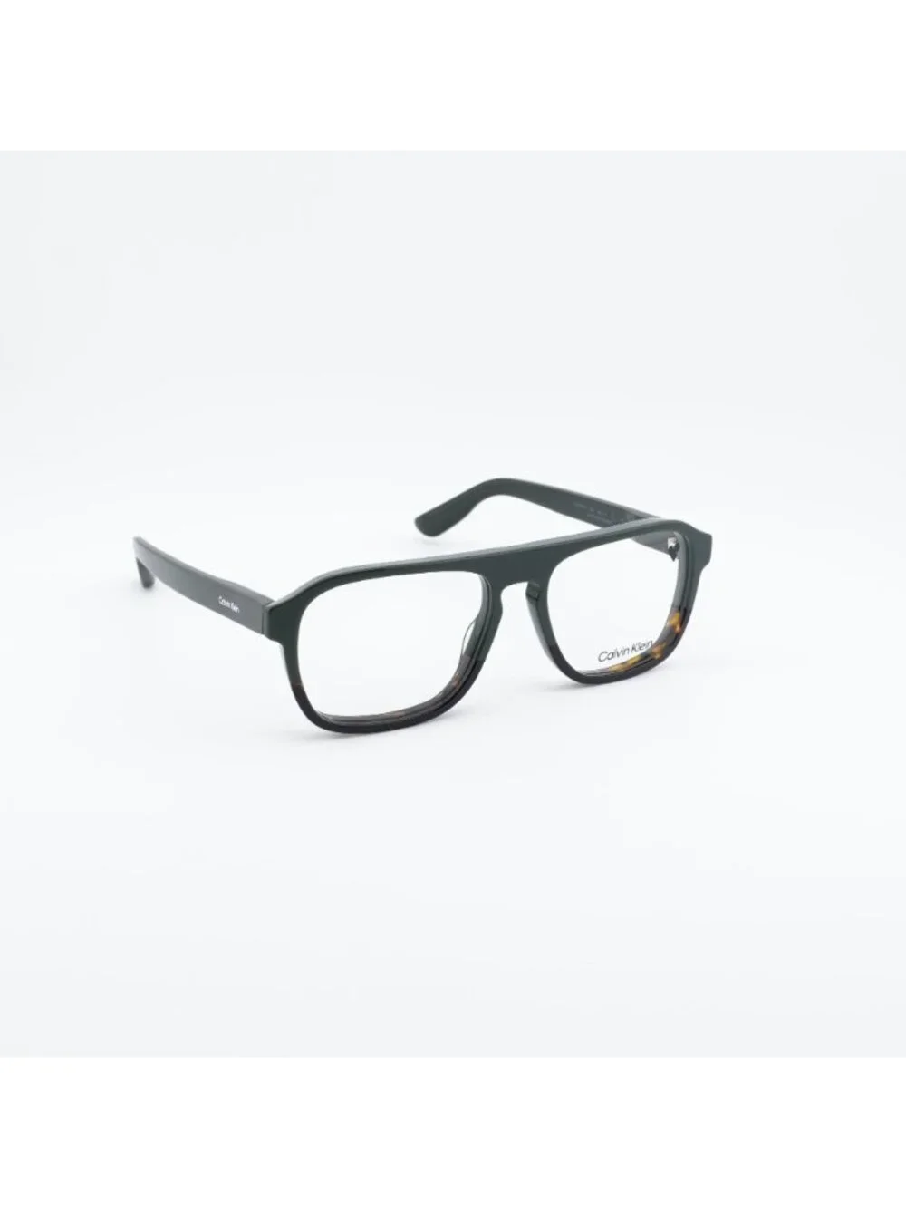 Calvin Klein CK25515 303 Eyeglasses Green / Havana 58mm Square Frame